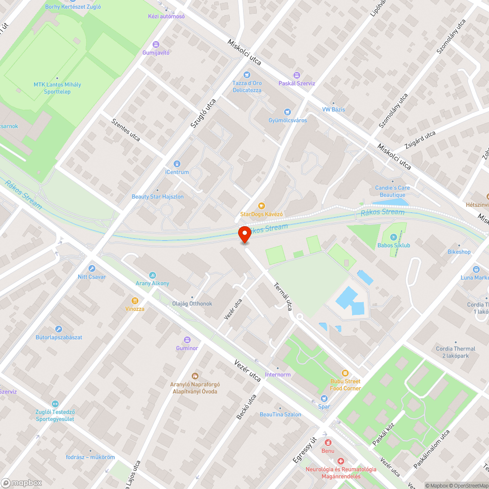 Leparkolt patakpart, kerékpárútra hordott sóder bejelentés helye