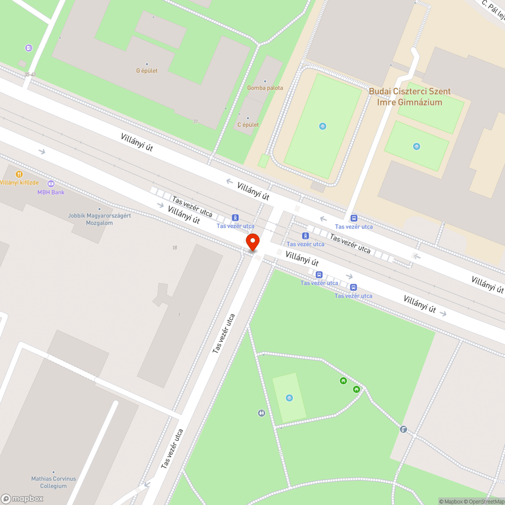 Hiányzó táblák, üres oszlopok bejelentés helye