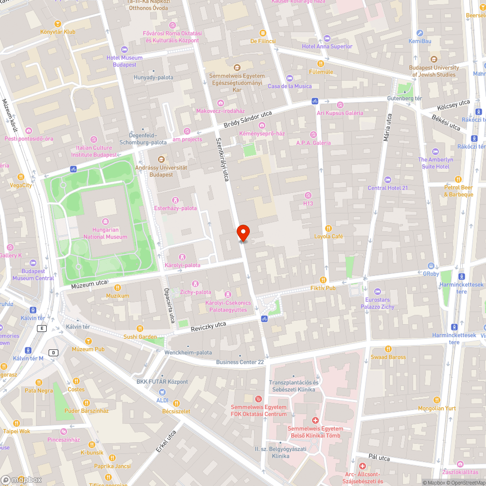 Graffiti/falfirka bejelentés helye