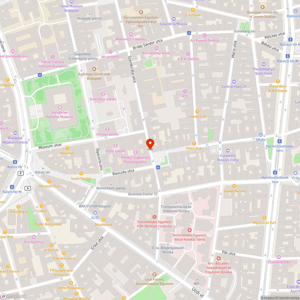 Graffiti/falfirka bejelentés helye