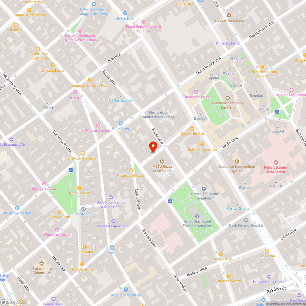 Úthibák bejelentés helye