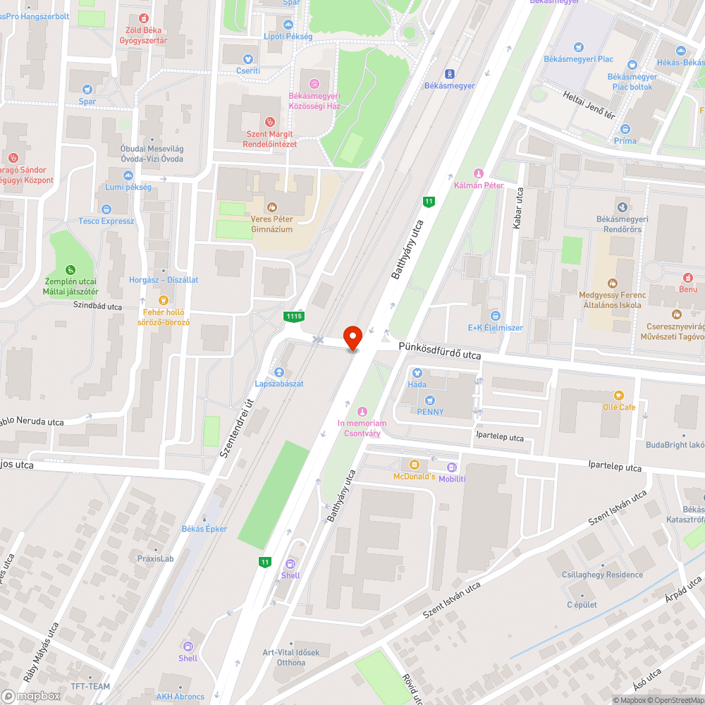 Befejezetlen aszfaltozás bejelentés helye