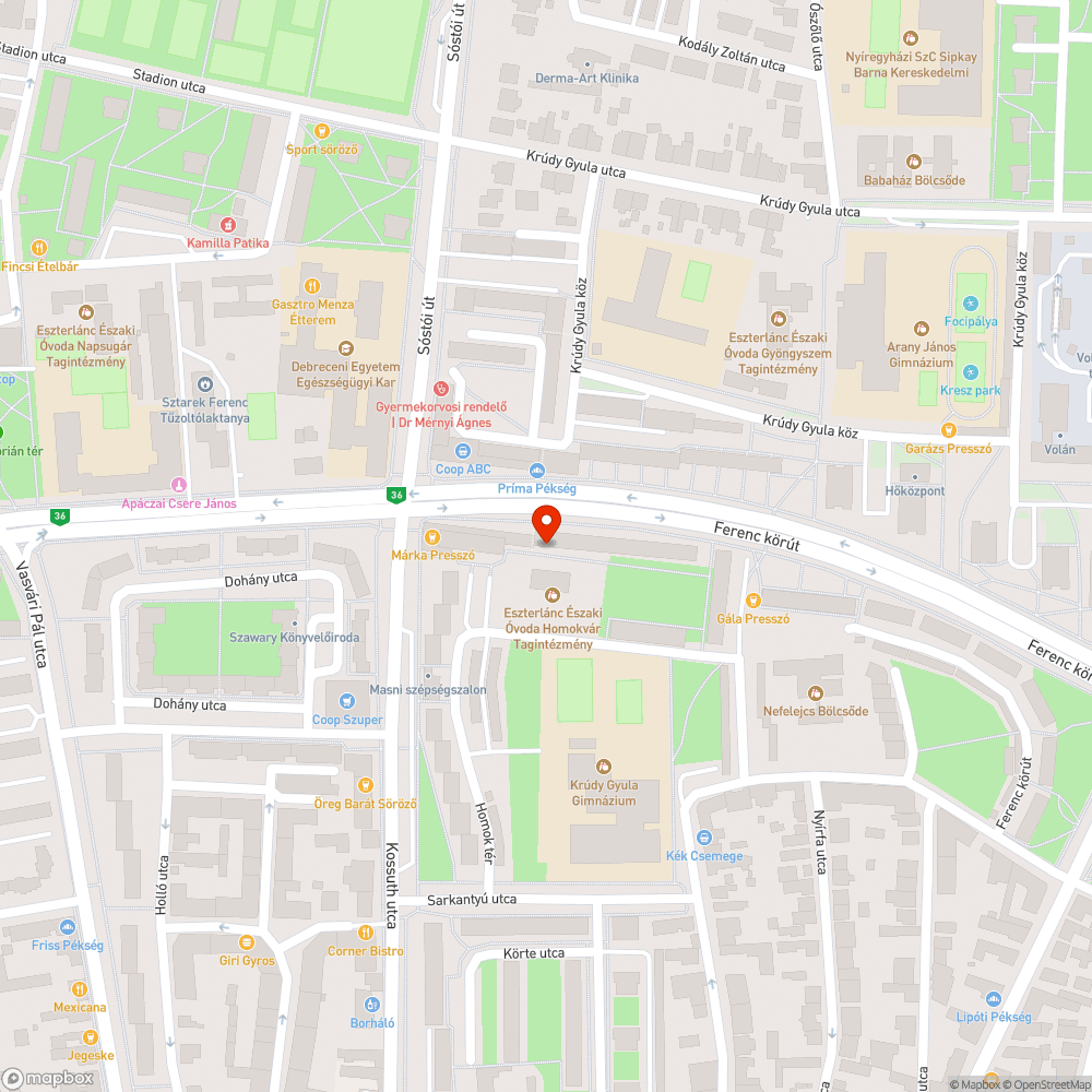 Sötétség az óvodánál bejelentés helye