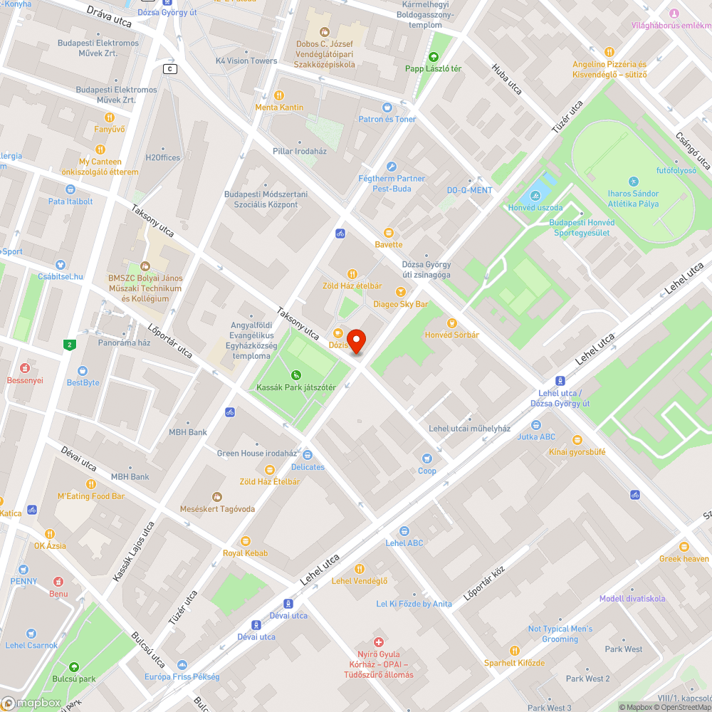 Kerékpártámaszok közterületen bejelentés helye