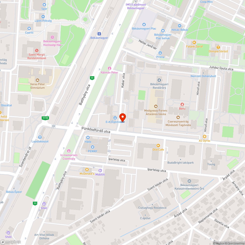 Kiégett a lámpa bejelentés helye