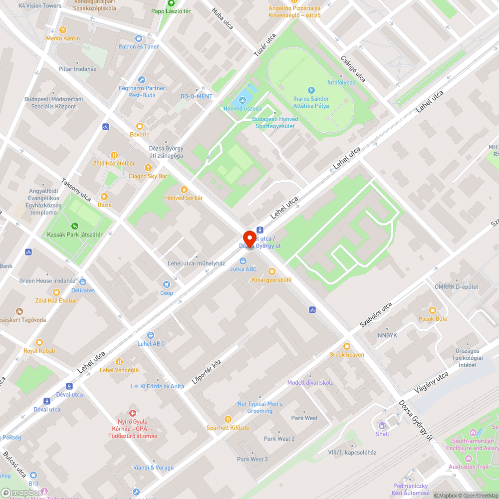 Pékség reklámfelülete kitakarja a közlekedési lámpát bejelentés helye