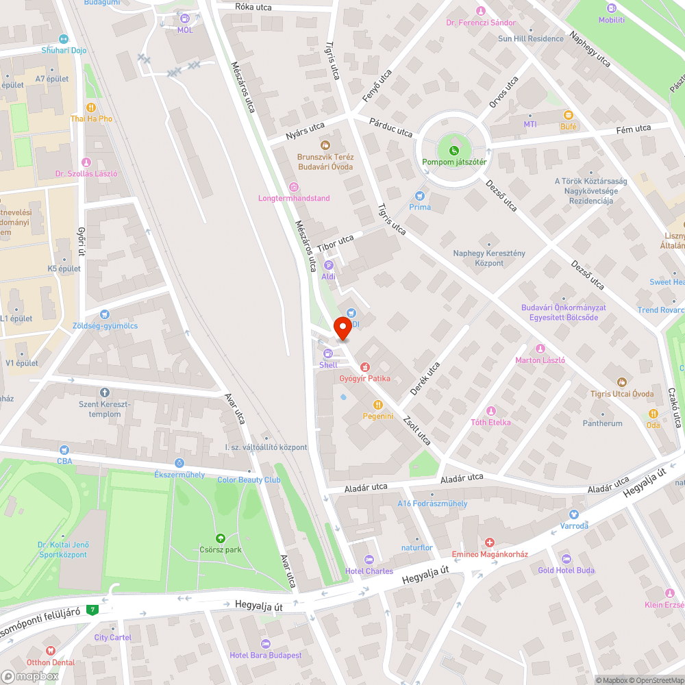 Hibás közvilágítás bejelentés helye