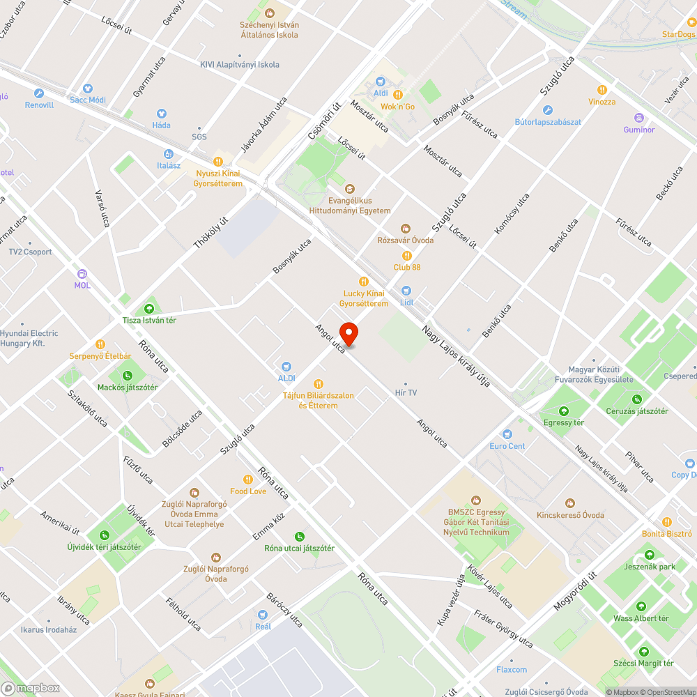 Iskola előtti biztonság bejelentés helye