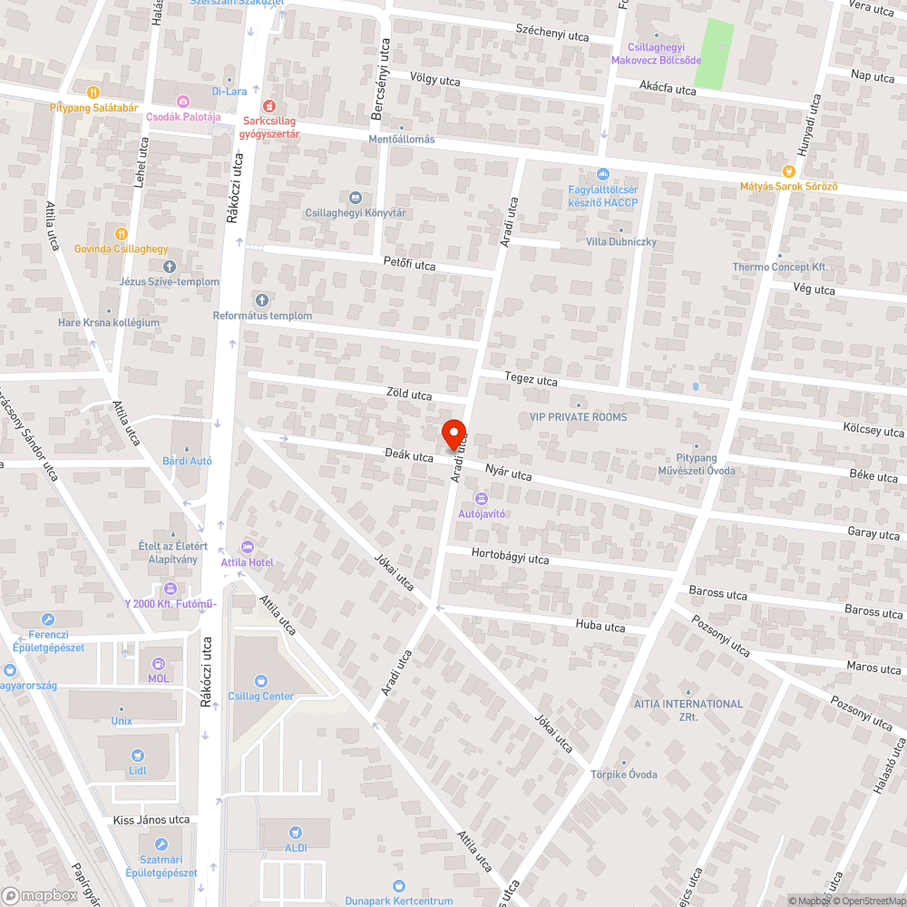 Darázsveszély bejelentés helye