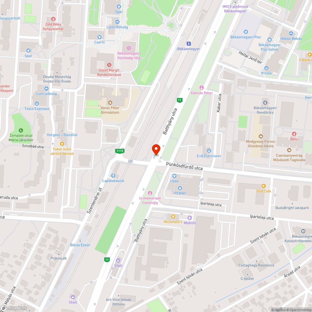 Nyikorog a busz – SIF013 bejelentés helye