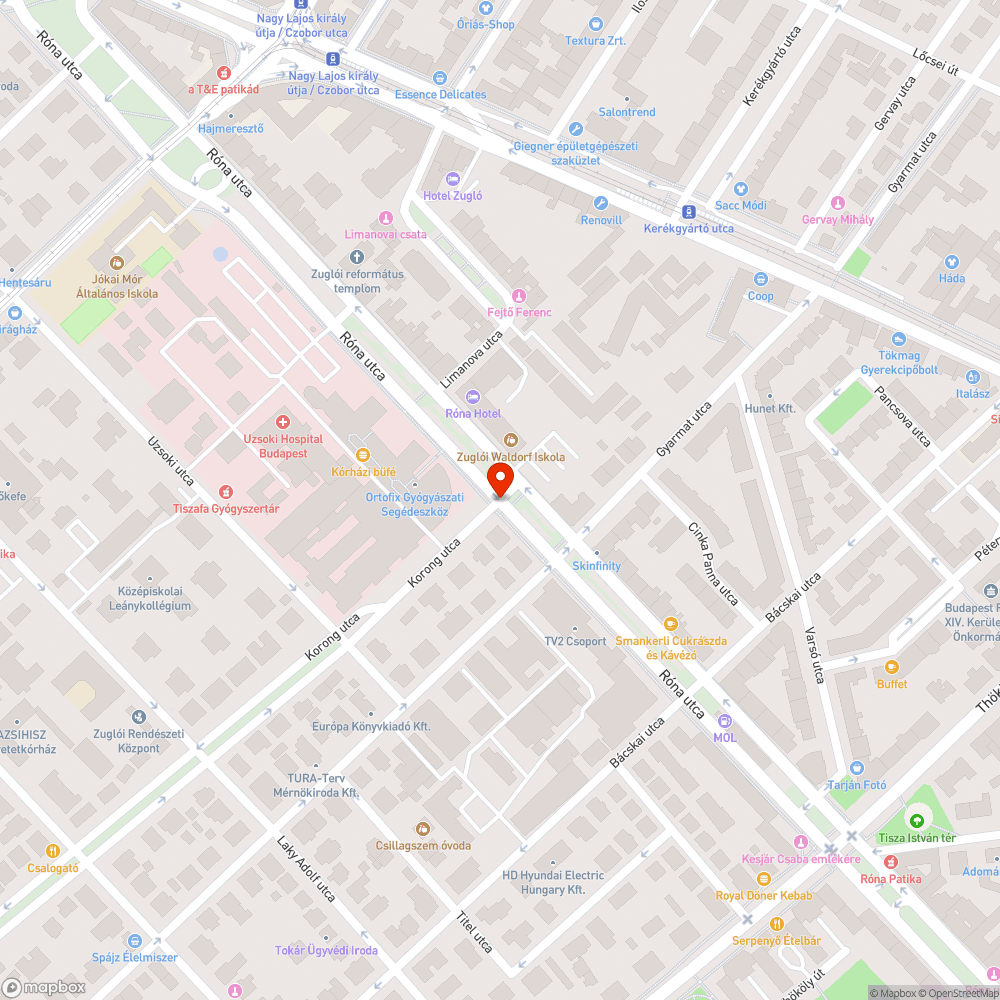 Baleset nyomai, takarítás bejelentés helye