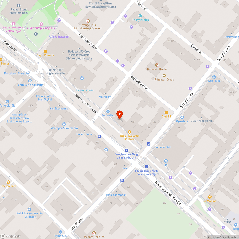 Faültetési igény bejelentés helye