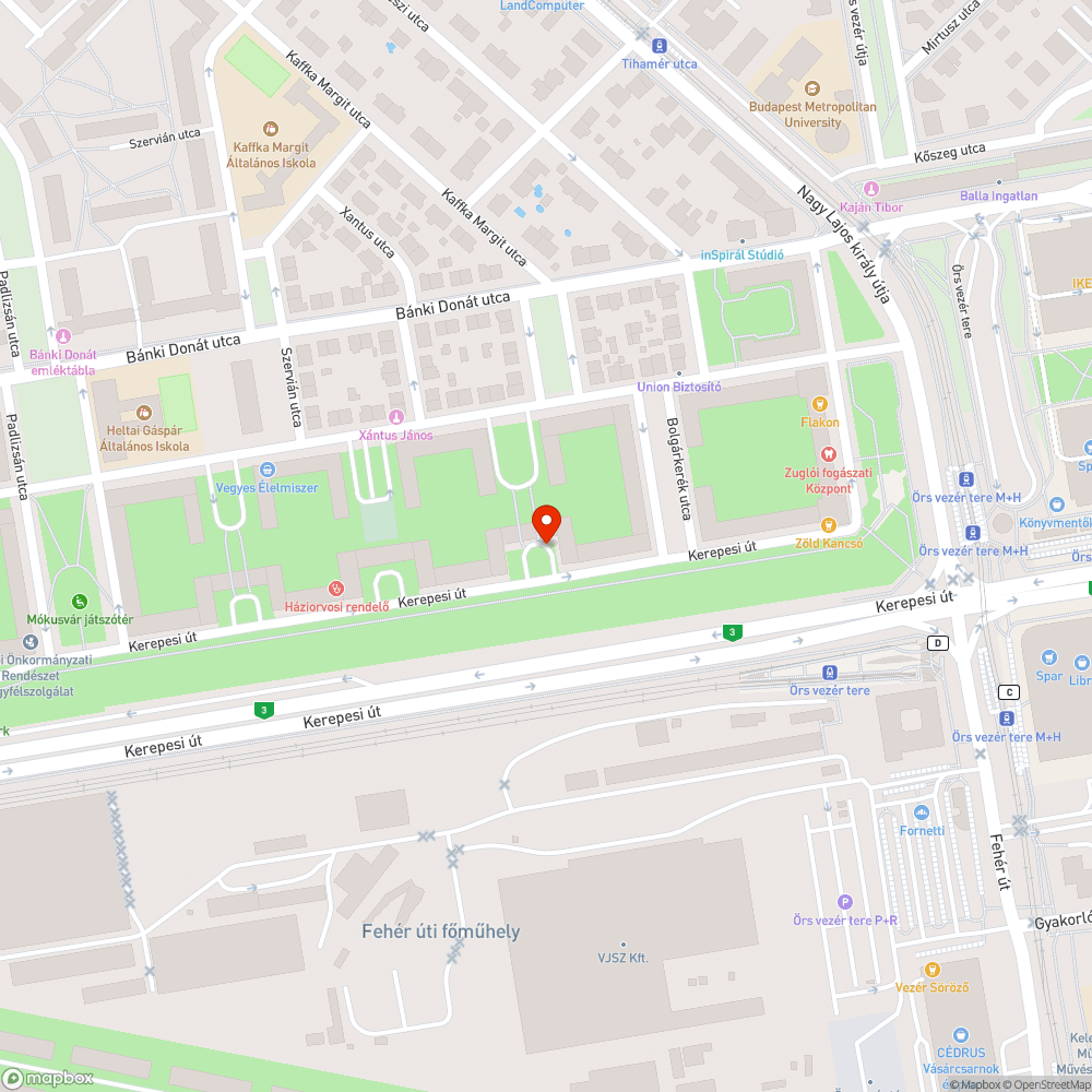 Elhagyott Toyota bejelentés helye