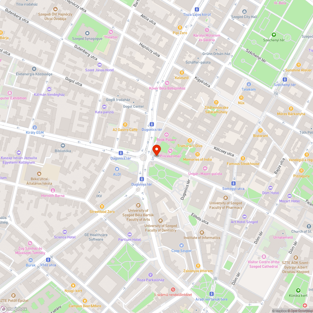 Megrongált Tudós sétány bejelentés helye