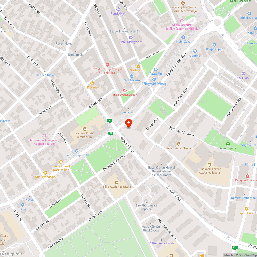 Büdös WC a Petőfi Sándor utcán bejelentés helye