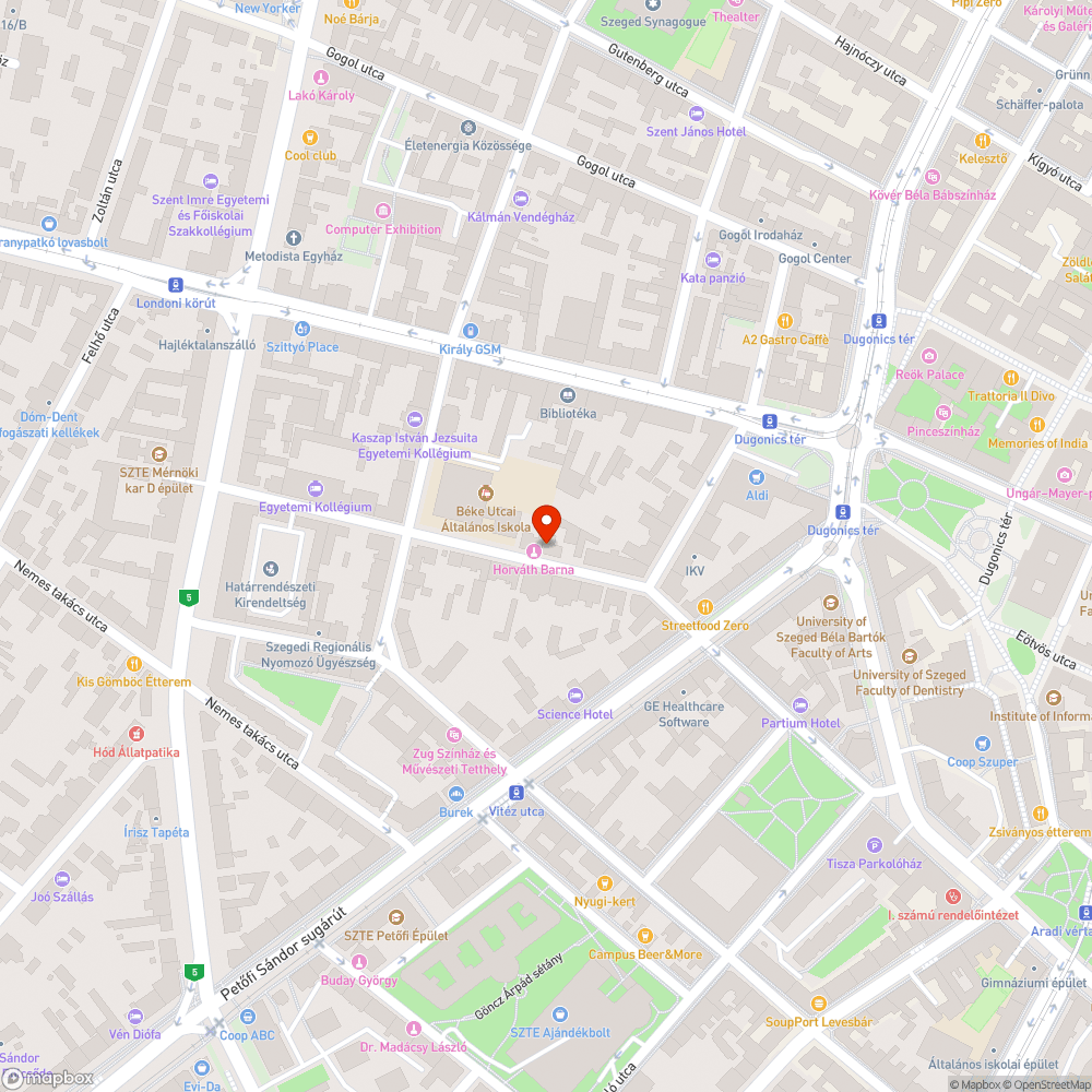 Leszerelt utcai világítás bejelentés helye