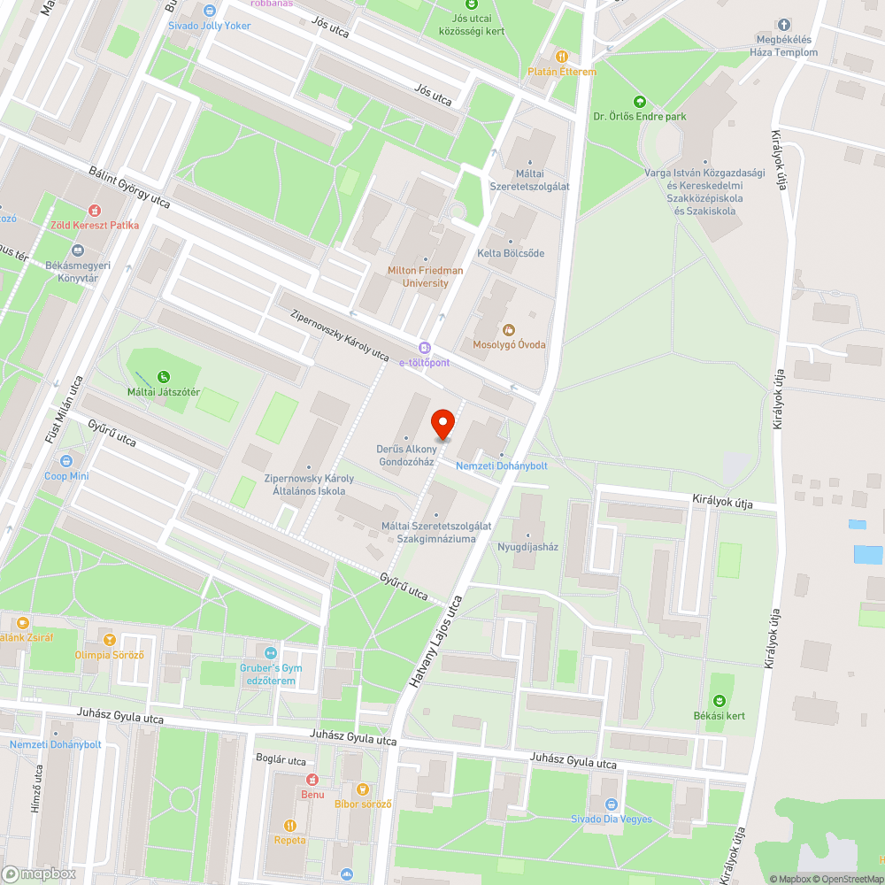 Zöldhulladék és szemét bejelentés helye