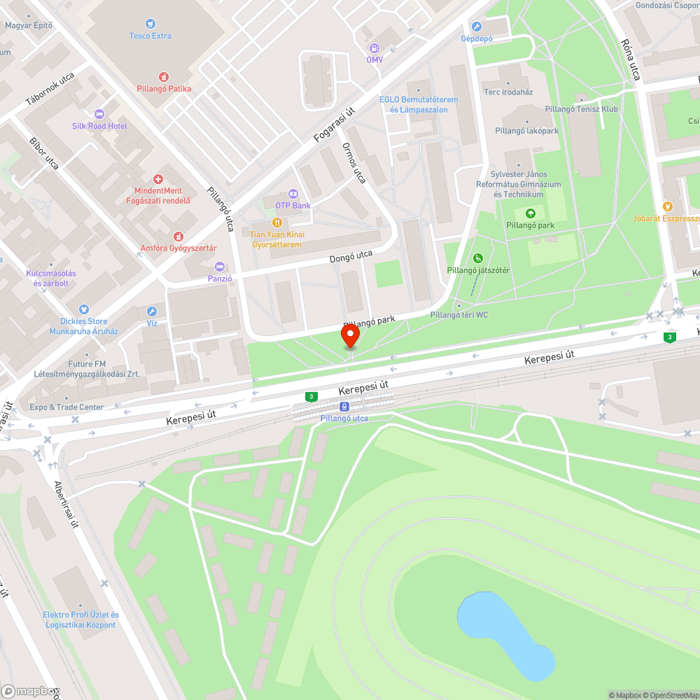 Elhalálozott galamb teteme bejelentés helye