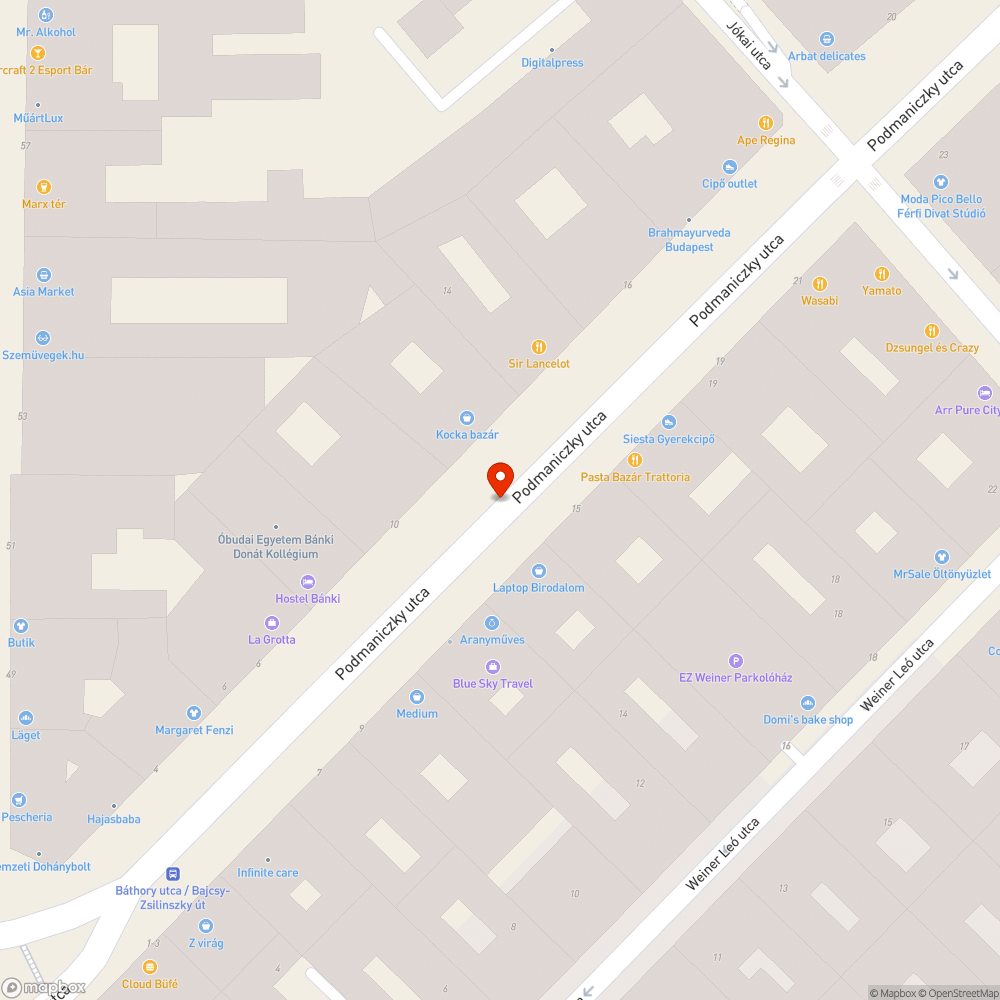 Podmanicky utca biciklisávjában folyamatosan parkolnak bejelentés helye