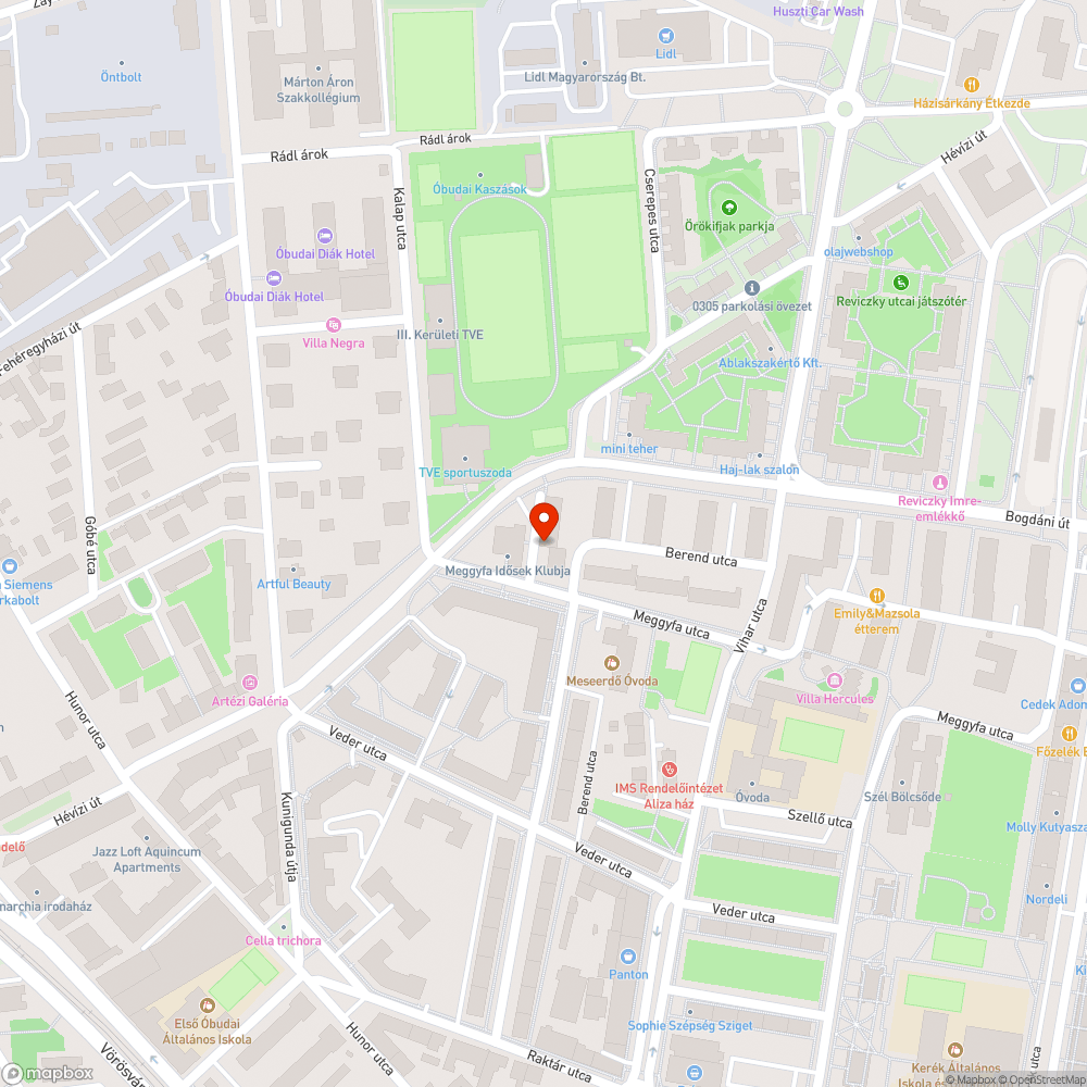 Letört faág bejelentés helye