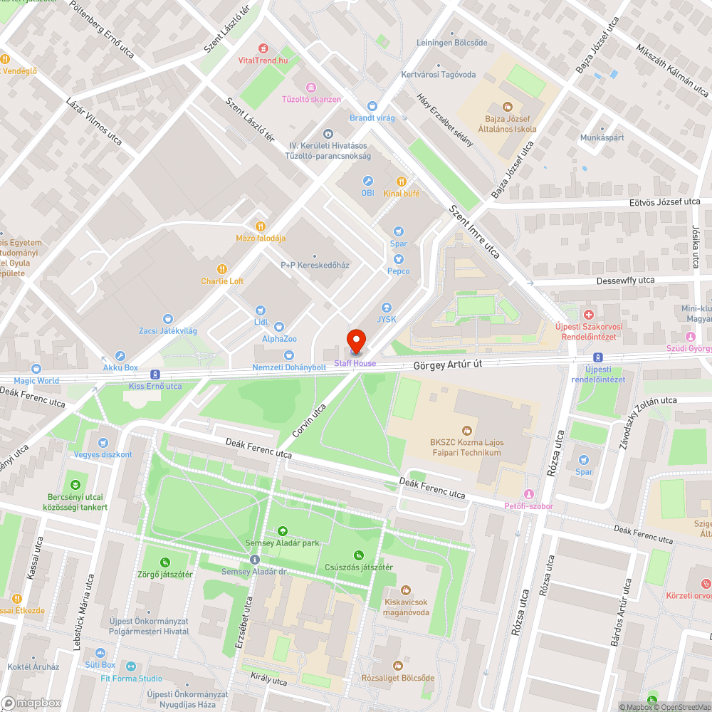 Gyalogos átkelőhely hiánya bejelentés helye