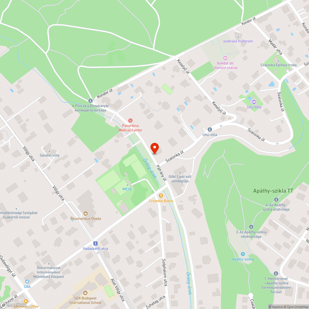 Föld- és zöldhulladék-kupacok bejelentés helye