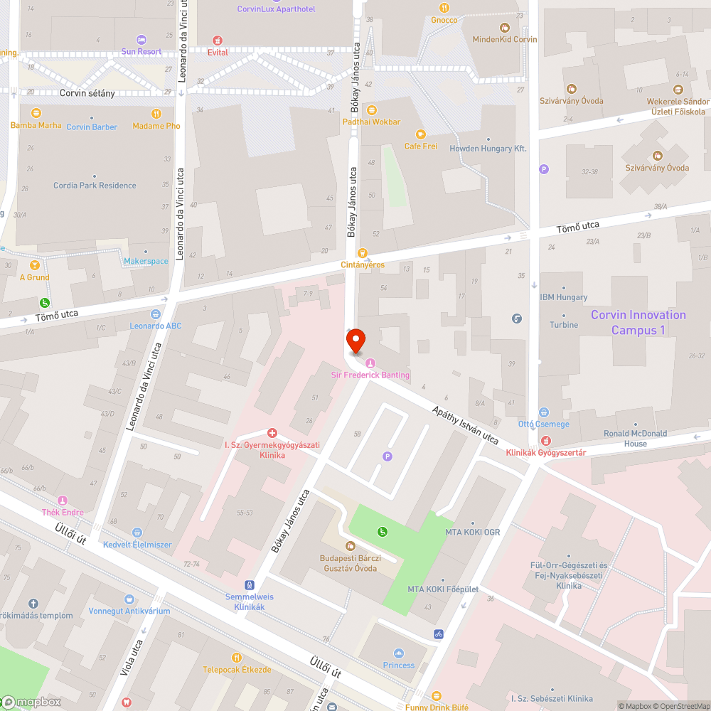 Járda hiba bejelentés helye