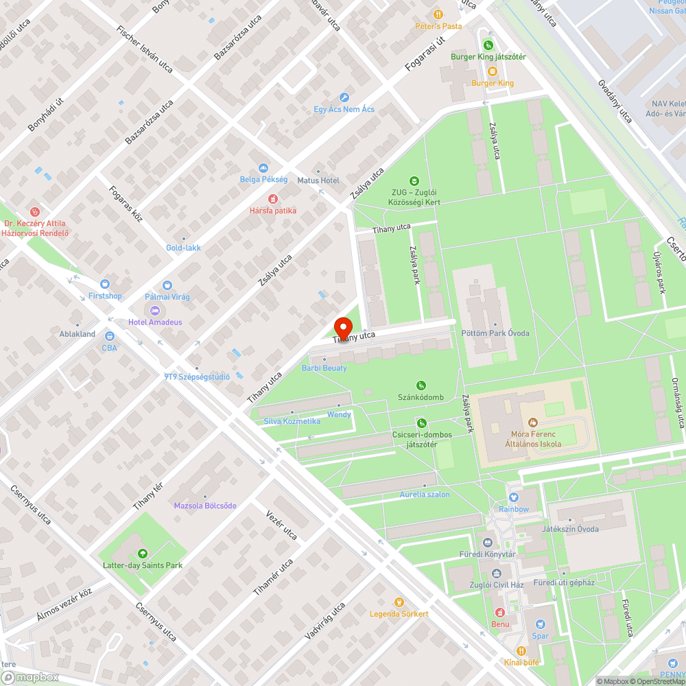 Kiálló vas ami kiszúrhatja a gumiabroncsot bejelentés helye