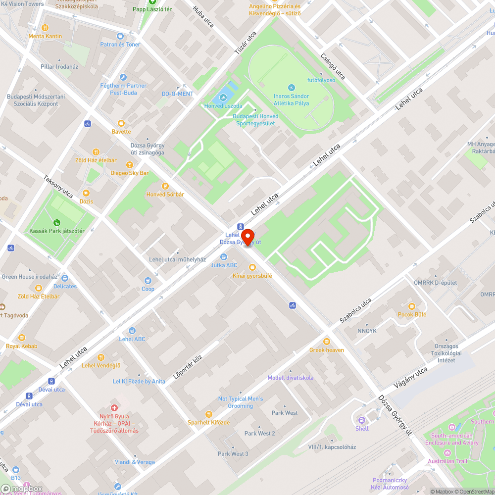 Beleharapott egy óriáslény a táblába bejelentés helye