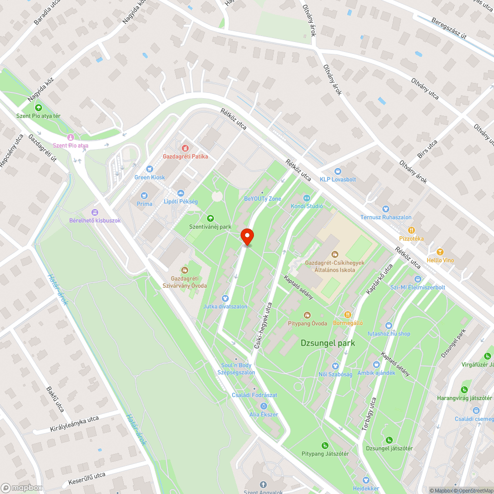 Műszaki nélküli autó bejelentés helye