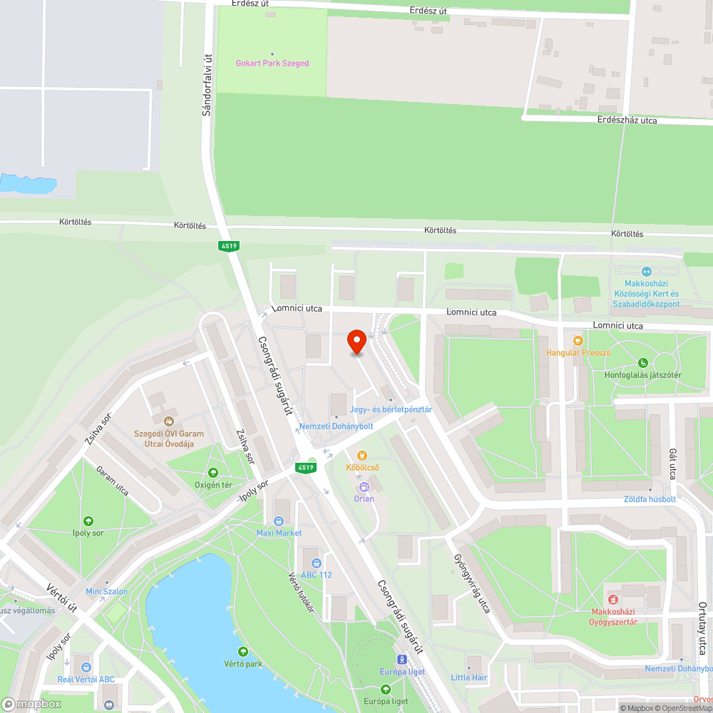 Lejárt műszakis autó a parkolóban bejelentés helye