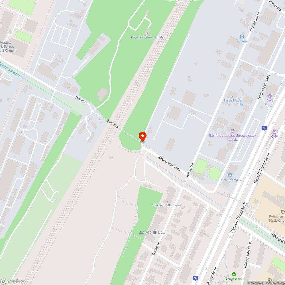 Szemét bejelentés helye