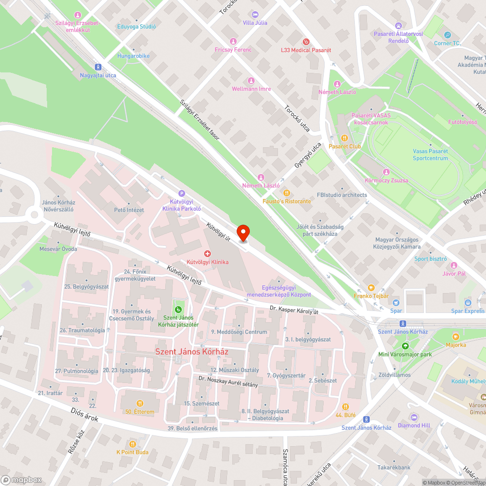 Kátyús, töredezett burkolatú út bejelentés helye