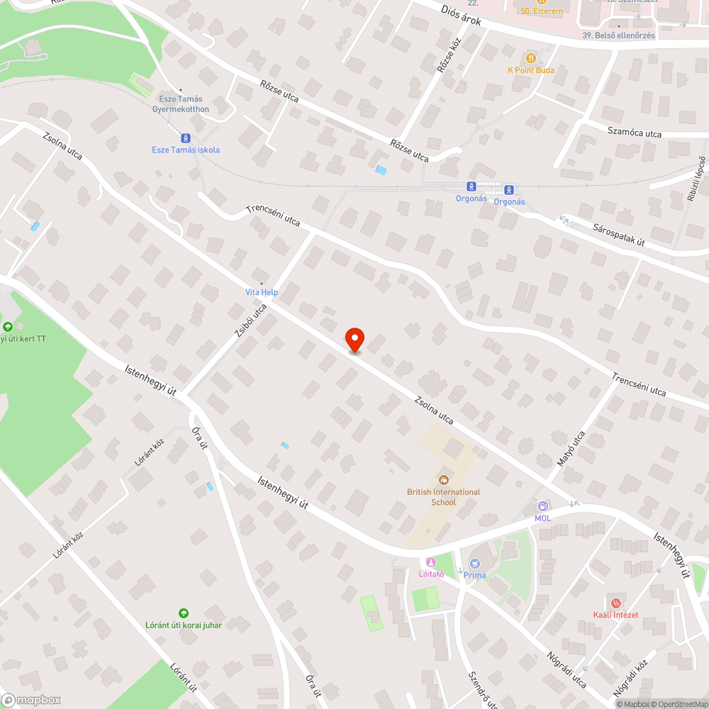 Utcai világítás bejelentés helye