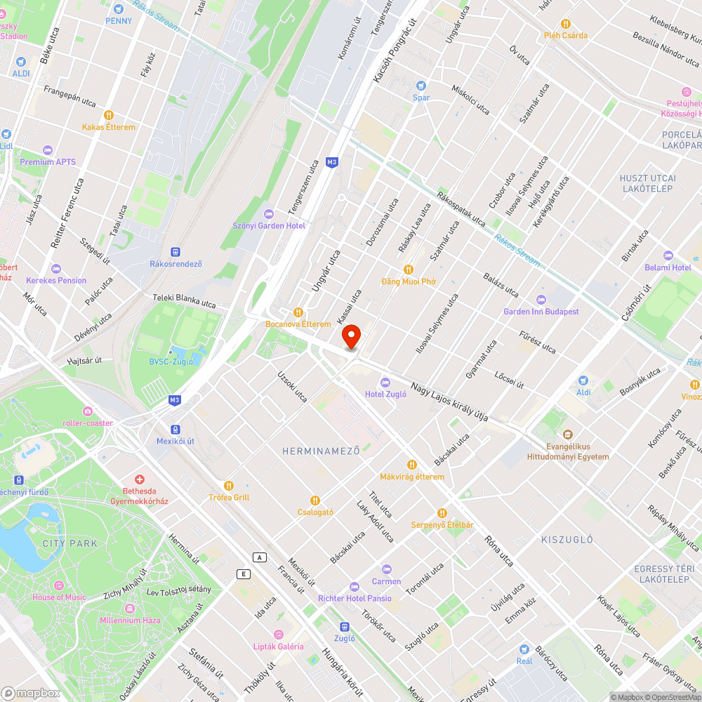 Ferde közlekedési lámpa bejelentés helye