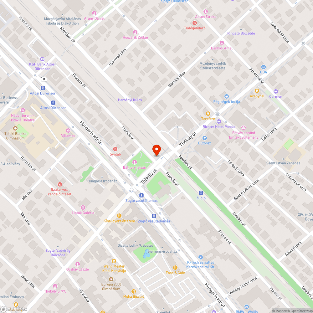 Forgalomból kivont parkoló autó bejelentés helye