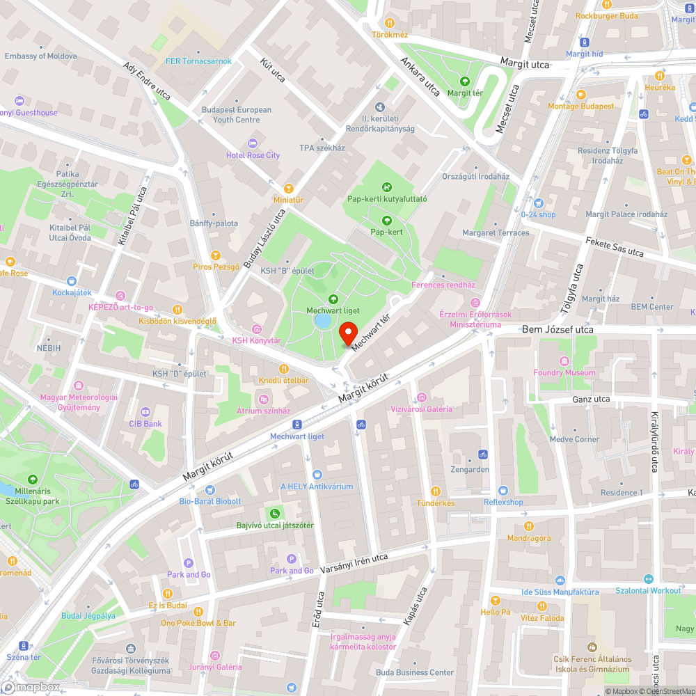 Szabálytalan várakozás bejelentés helye