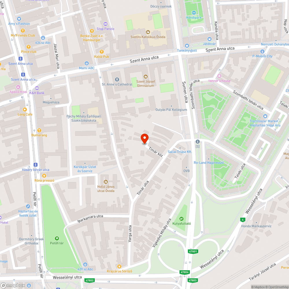 Hiányzó közvilágítás bejelentés helye