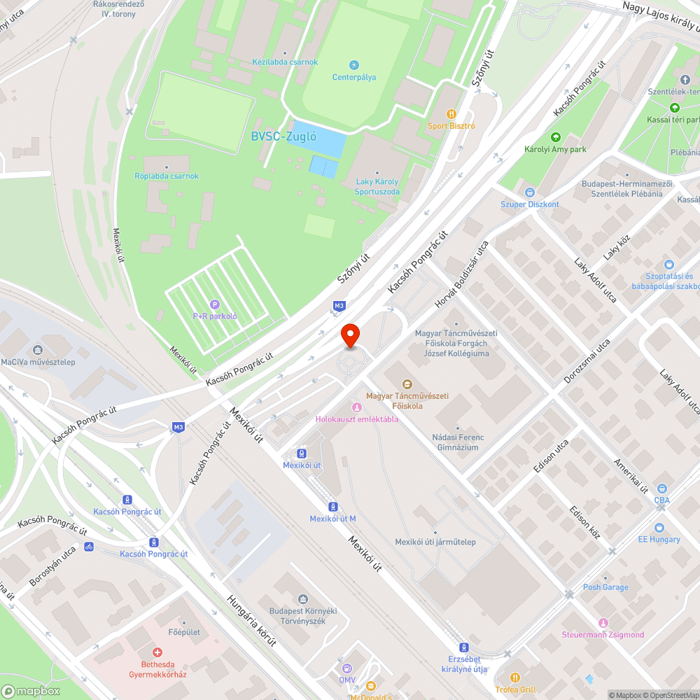 Elhanyagolt terület bejelentés helye