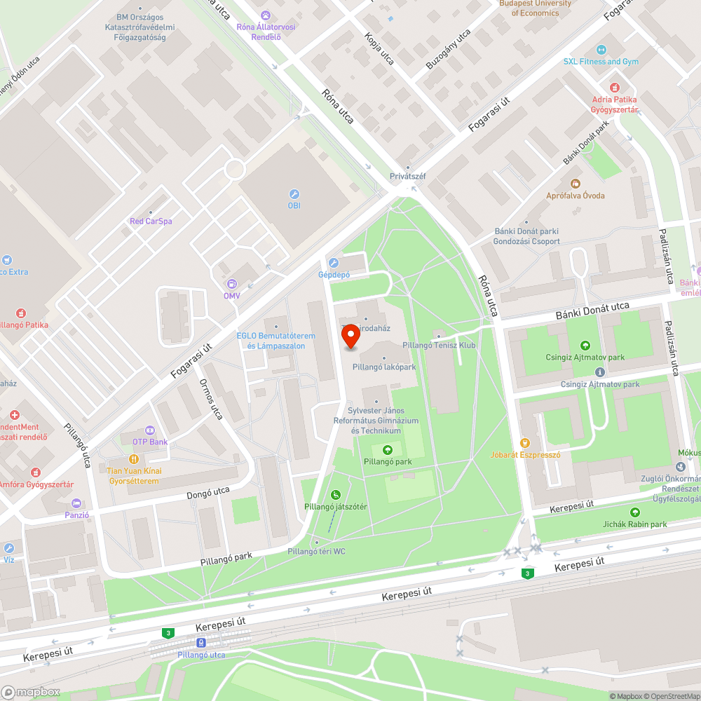 Szemét az MVM ügyfélszolgálati irodája előtt bejelentés helye