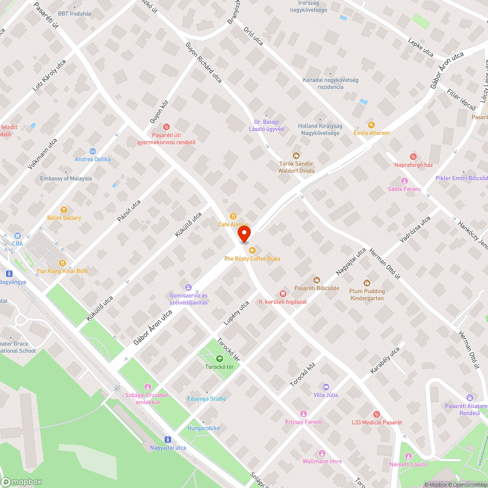 Takarítatlan terület bejelentés helye