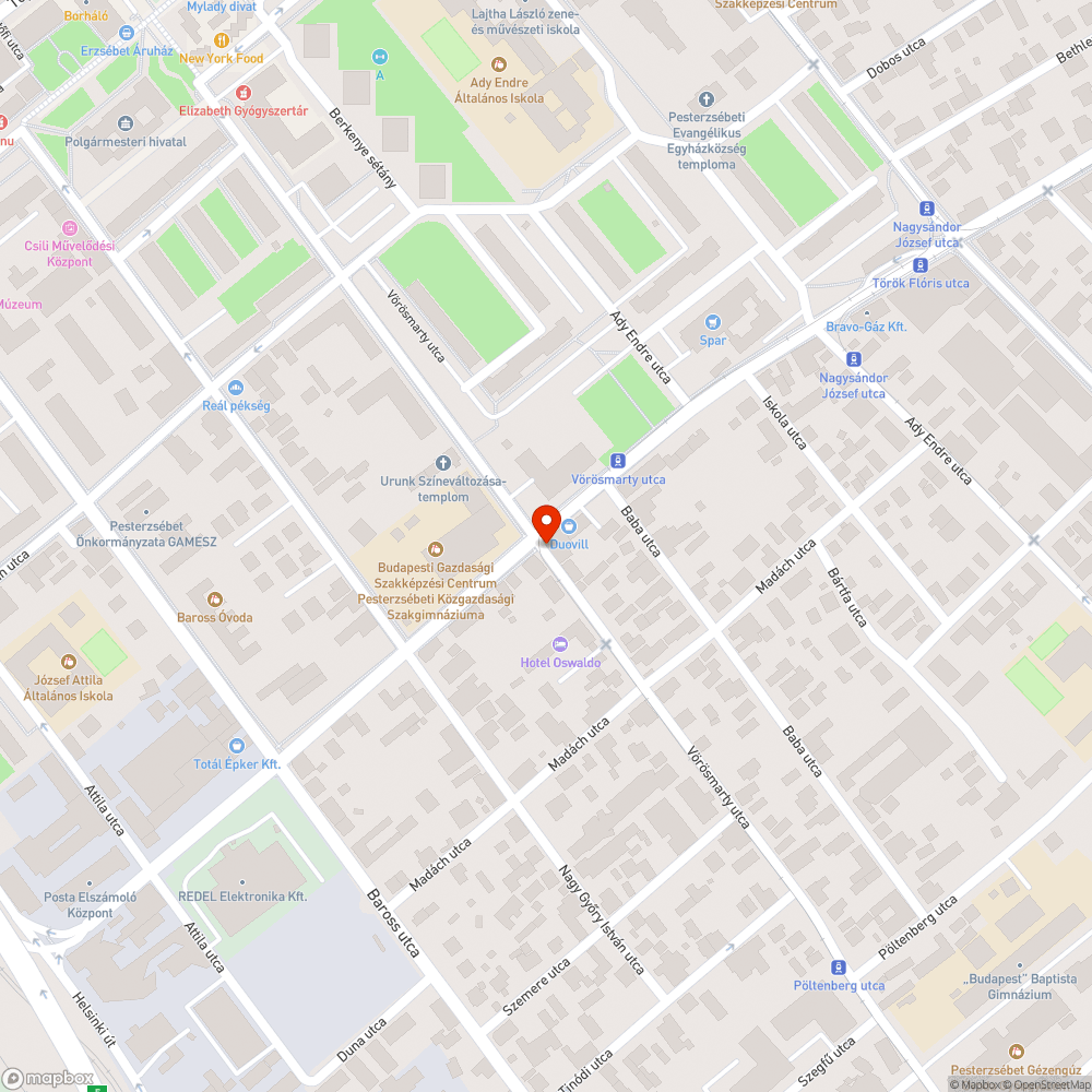 Lekopott zebra bejelentés helye