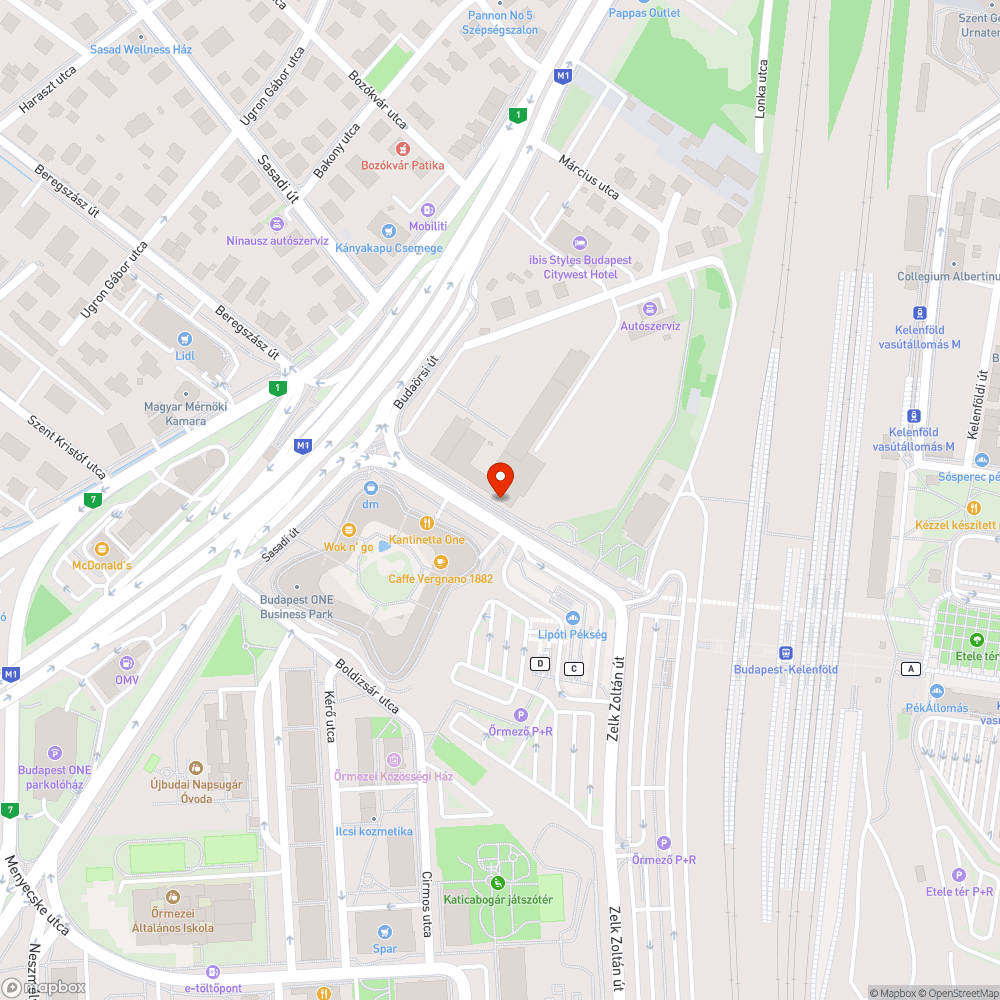 Szeméttárolás és fémlap bejelentés helye