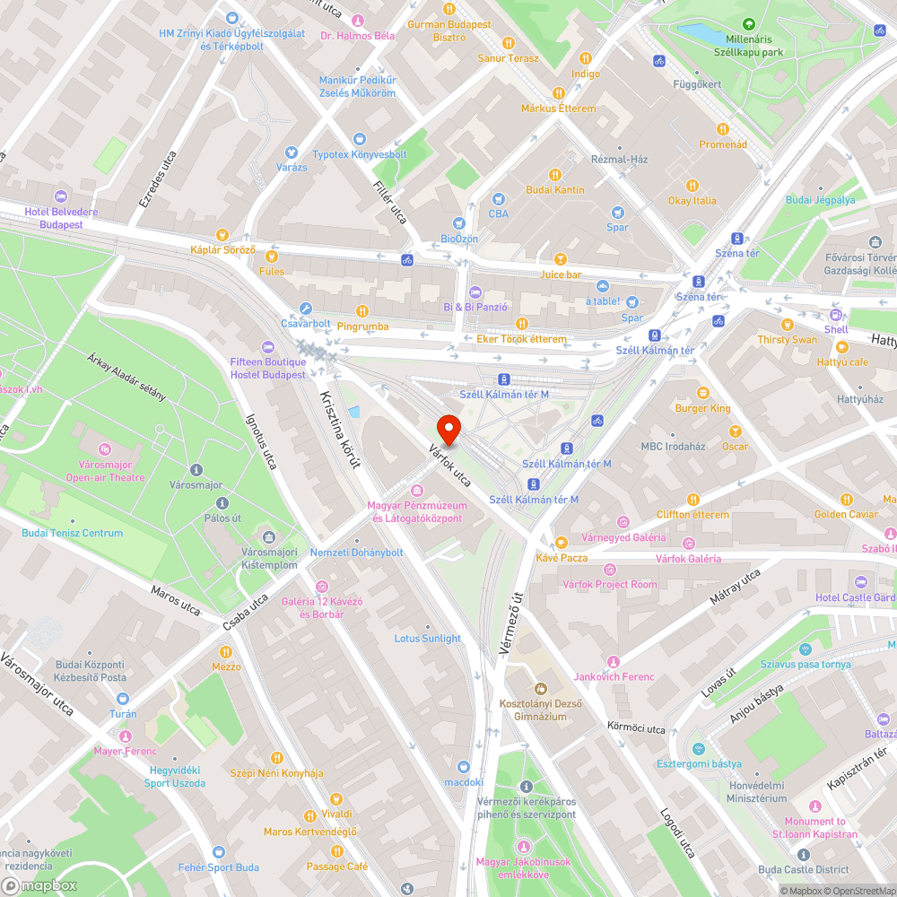 Balesetveszélyes és csúszós taktilis burkolat bejelentés helye