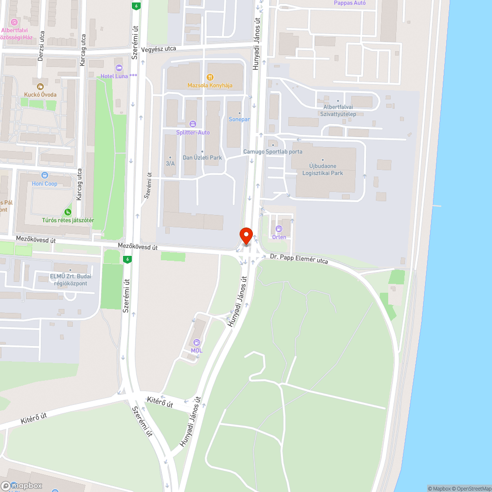 Szégyenlős piroslámpa bejelentés helye