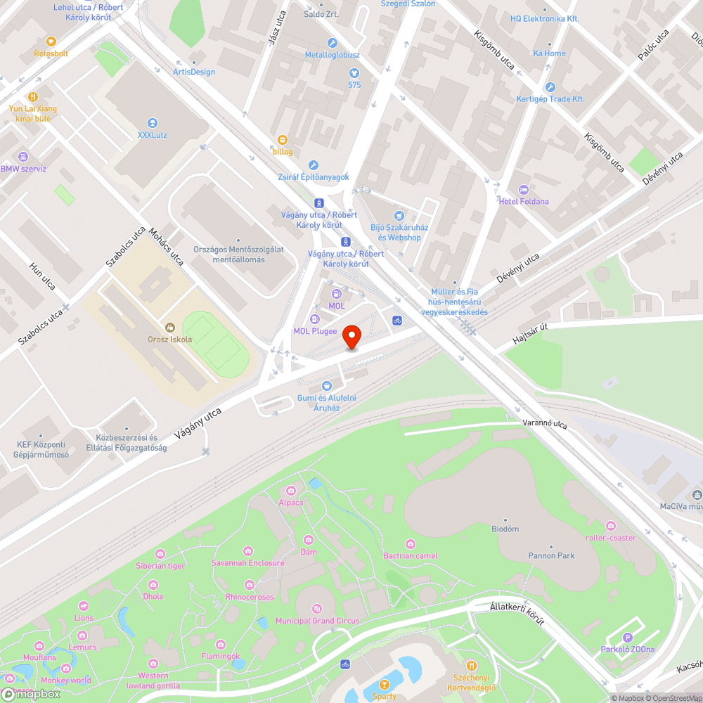 Roncs bejelentés helye