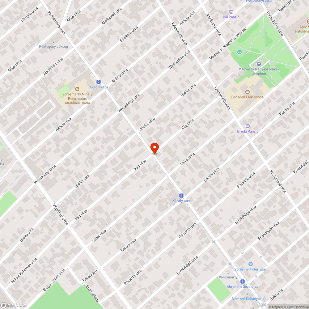 Utcanévtábla hiányzik bejelentés helye