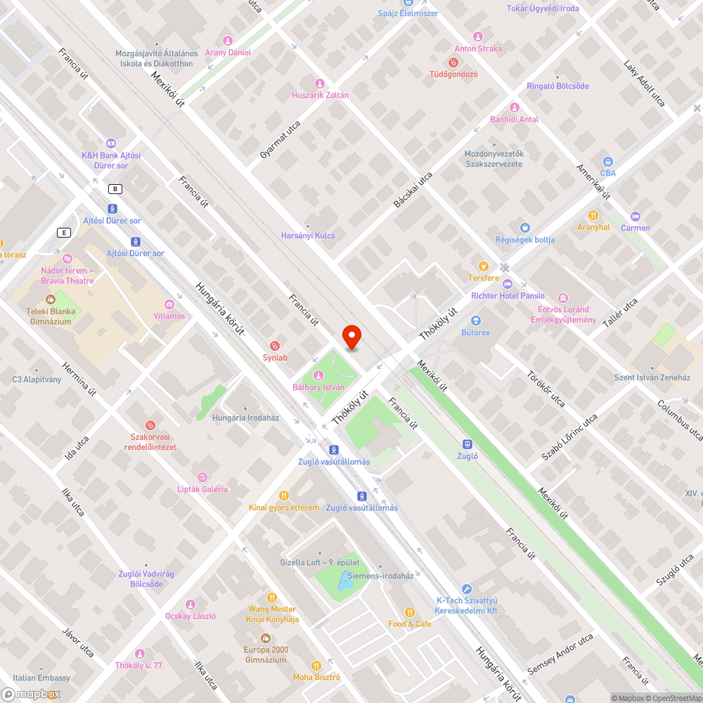 Elhagyott motor bejelentés helye