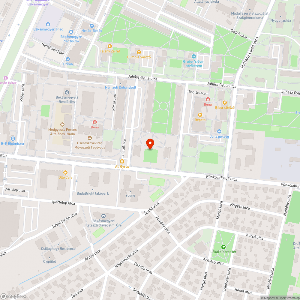 Szenyezodott padok bejelentés helye