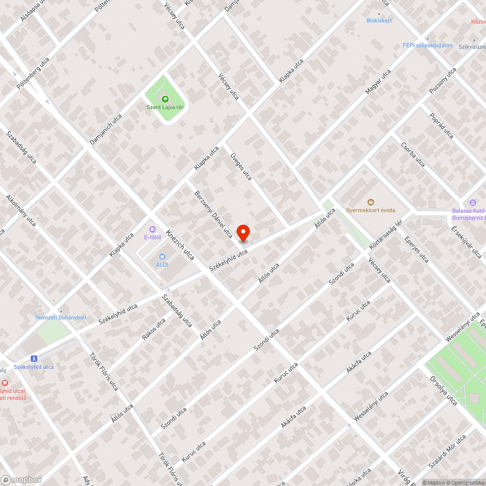 Fatuskó bejelentés helye